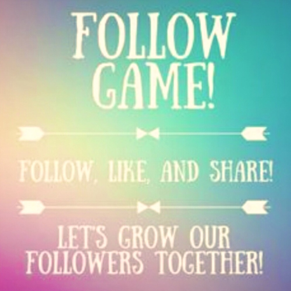 Follow Game 🥰